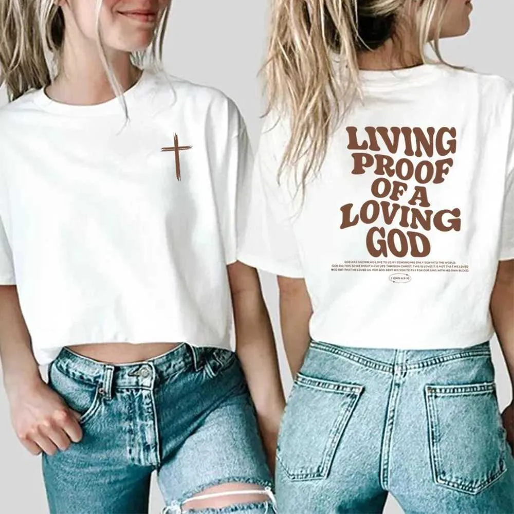 Christian Aesthetic Womens Brown Jesus Oversized T Shirt Women Trendy Strtwear Clothing With Bible Verse Design Perfect Christian Gift From Louis vi store Manufacturer 2.45 DHgate.Com