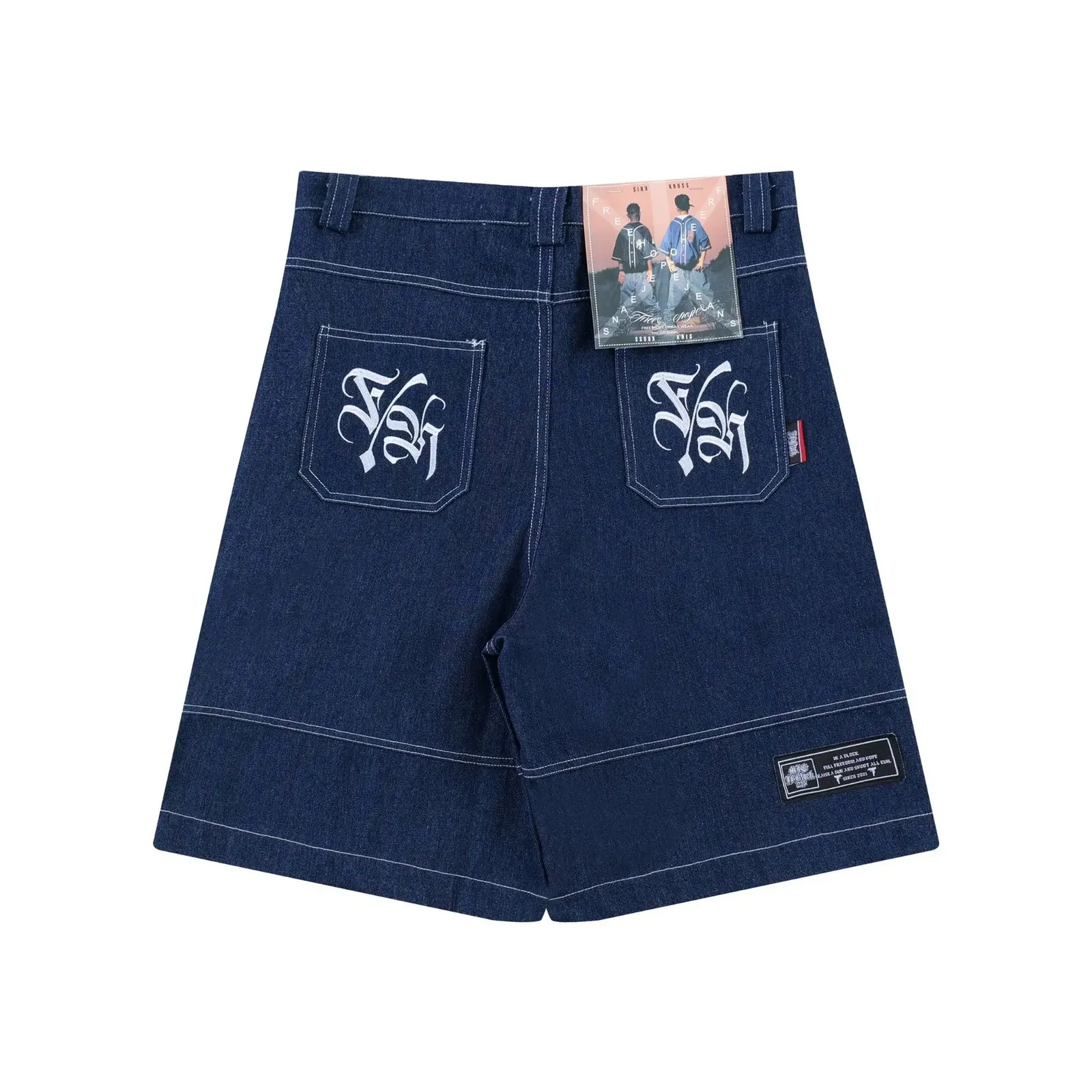 JULIUS 10.5oz Stretch Denim Cargo Short Pants （INDIGO