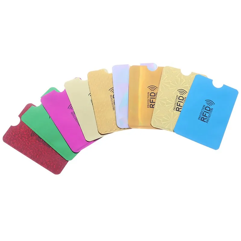 collector card plastic sleeves RFID Credit Card Protector Sleeve – High Caliber Line main image 1