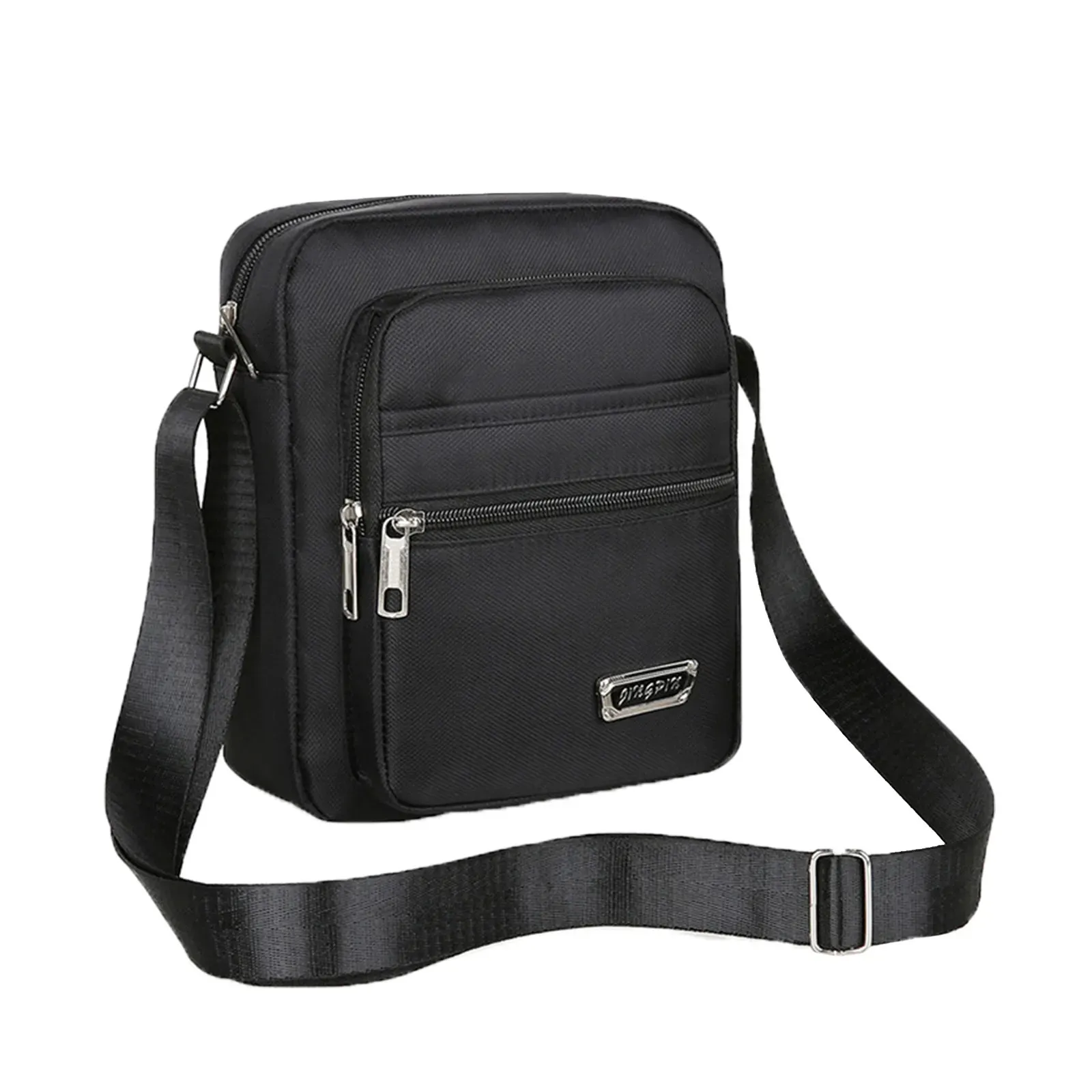 Multifunctional Canvas Mens Crossbody Travel Bag with