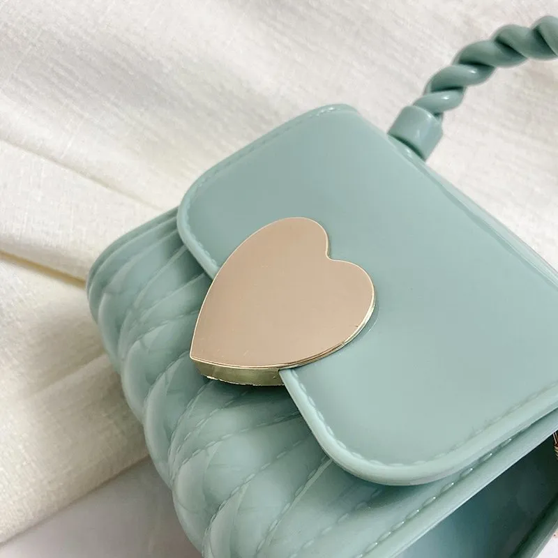 ☆【JILLSTUART】☆HEART CHARM MINI POUCH SHOULDER BA.G☆ DHgate.com:Charming Jelly Bag: Heart Lock Mini Shoulder Bag