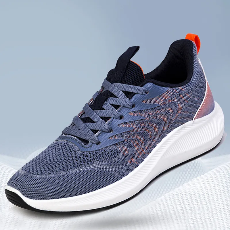 Mens Lightweight Mesh Trainers Comfortable Walking Shoes