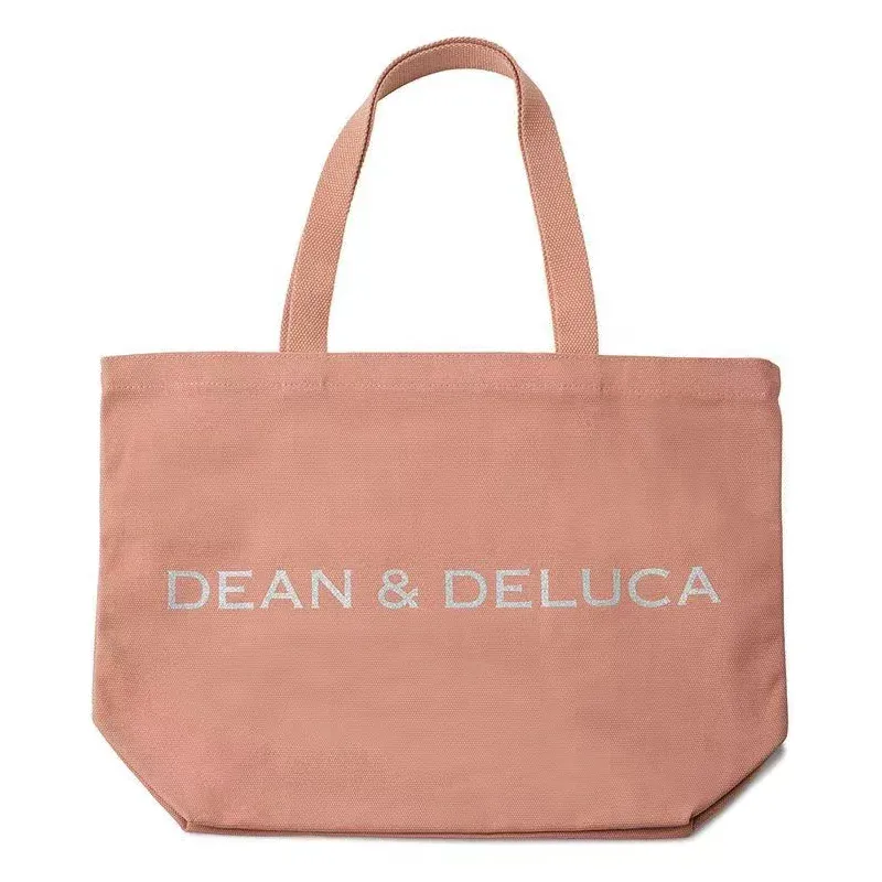 Womens Solid Color Canvas Tote Bag with Large Capacity for