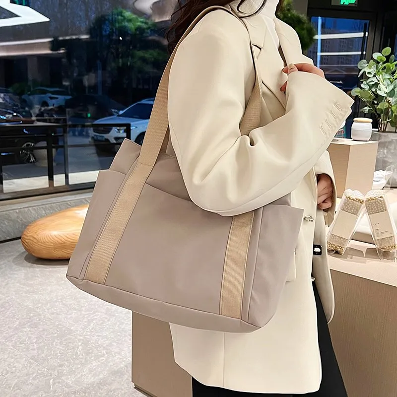 Dulcet Project Women's Large Tote Bag With Adjustable Strap - Leather Look, Drawstring Closure, 2 Pack, For Work & Casual