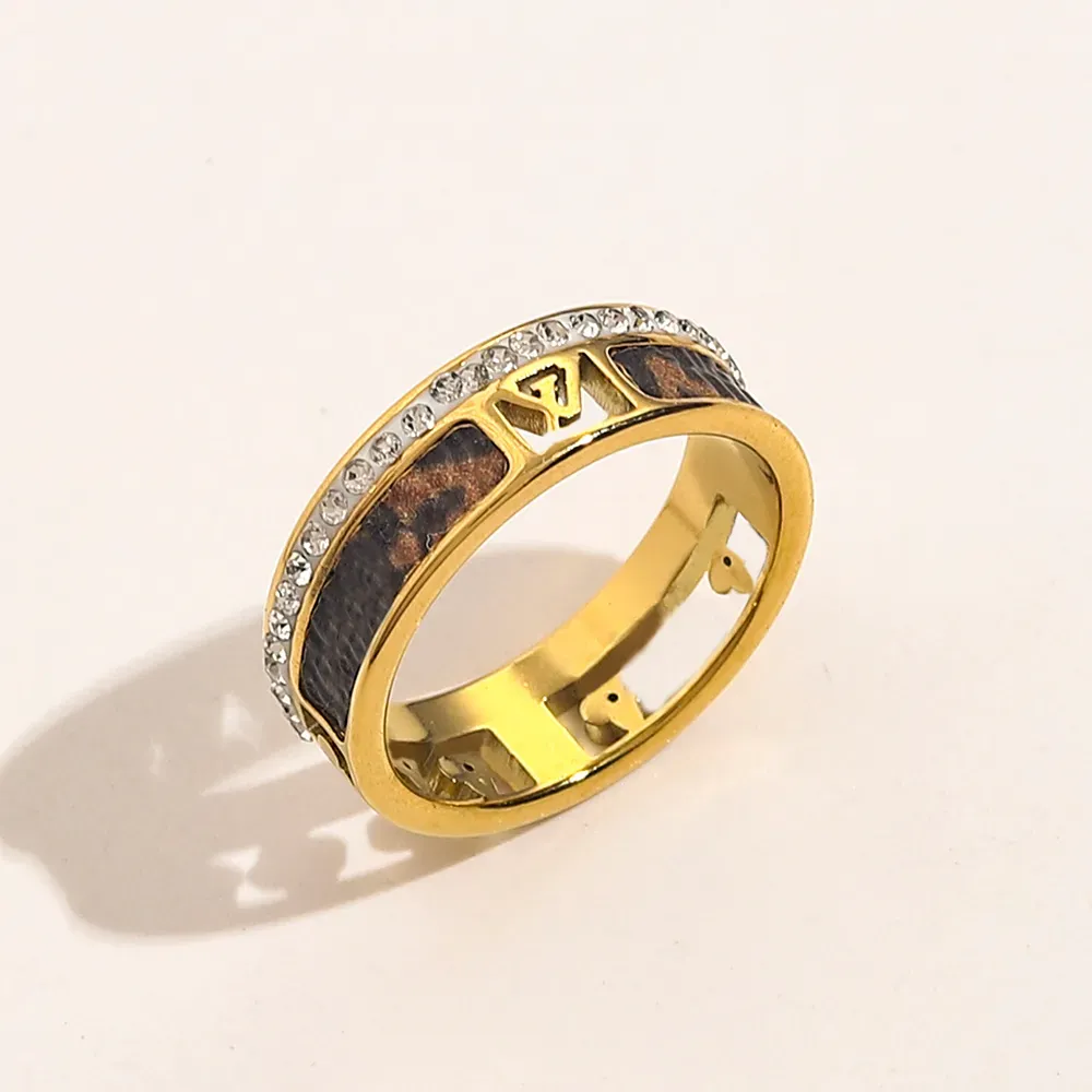 Designer Branded Rings Women 18K Gold Plated Crystal... From Sycoki, $5 ...