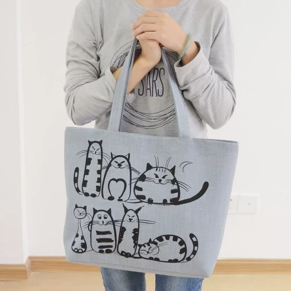 【GOOD GRIEF!】CANVAS SHOPPERS BAG Canvas Tote Bag - 