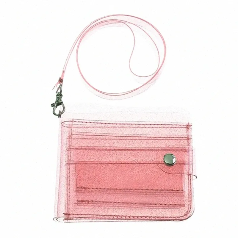 Clear glitter wallet new arrivals
