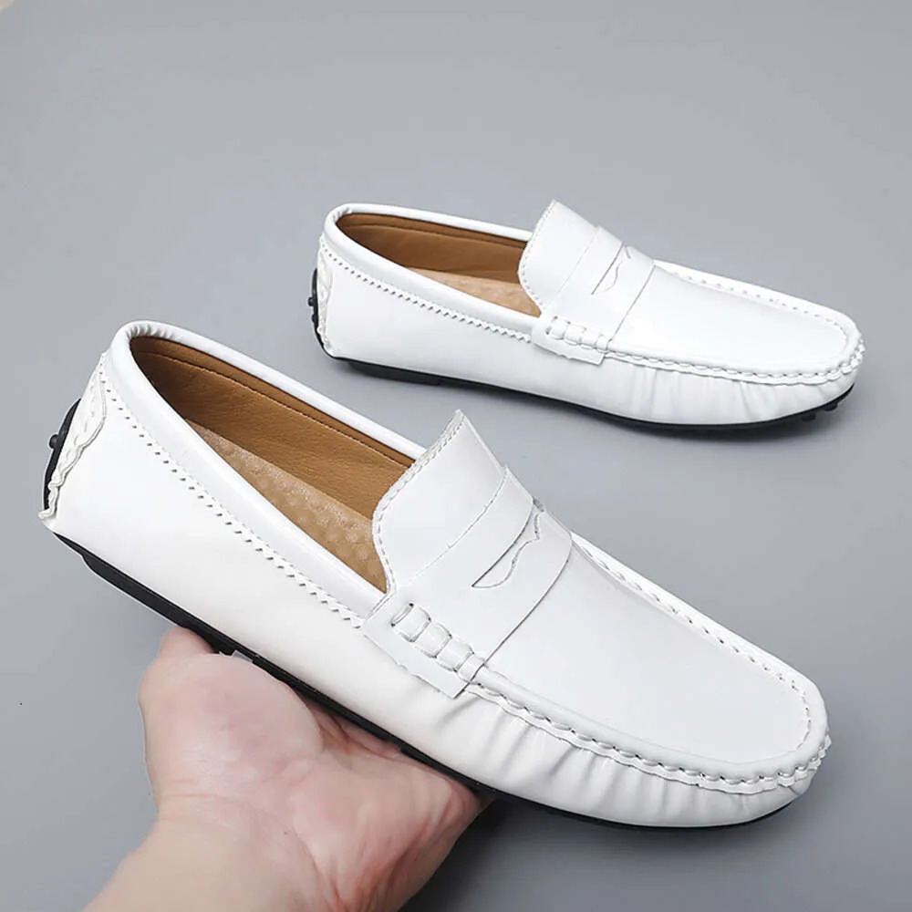 Lefu Anti-Slip One Step Douban Large Casual Leather Lazy  display picture 3