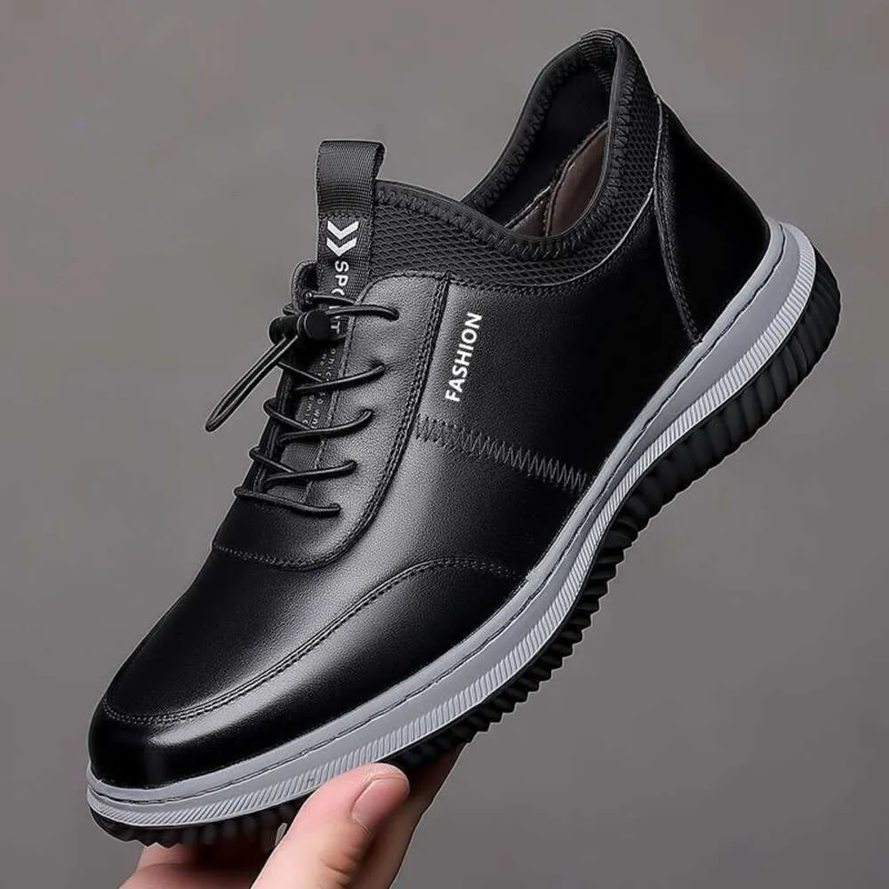 Men's Leather Low Top Lace-Up Sports Shoes with Soft EVA Sole for Hard  Court Use from Dhgate Casual Shoes - price 25.21