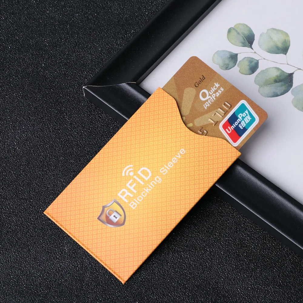 5-Pack RFID Blocking Card Sleeves - Anti-Theft Credit Card Protector Set,  Multicolor Bank Card Holders, Secure Contactless Payment Protection from  Dhgate Card Holders - price 5.63
