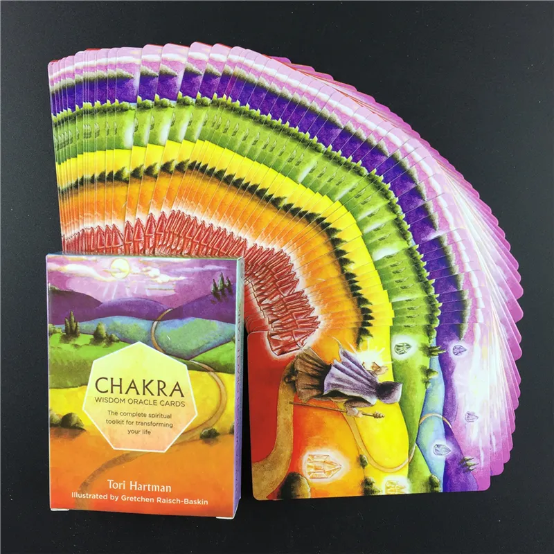 Chakra Wisdom Oracle Tarot Cards 44-Card Deck for Spiritual Guidance and  Transformation from Dhgate Card Games - price 9.58