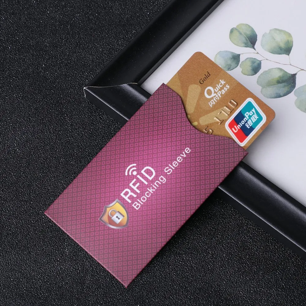 5-Pack RFID Blocking Card Sleeves - Anti-Theft Credit Card Protector Set, Multicolor Bank Card Holders, Secure Contactless Payment Protection from Dhgate Card Holders - price 5.63 5-Pack RFID Blocking Card Sleeves - Anti-Theft Credit Card Protector Set, Multicolor Bank Card Holders, Secure Contactless Payment Protection from Dhgate Card Holders - price 5.63