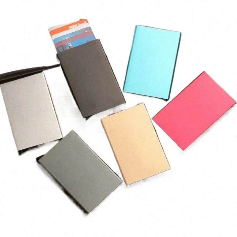 Aluminum Alloy RFID Blocking Credit Card Holder Automatic Card Case Metal  Sleeve from Dhgate Card Holders - price 6.07