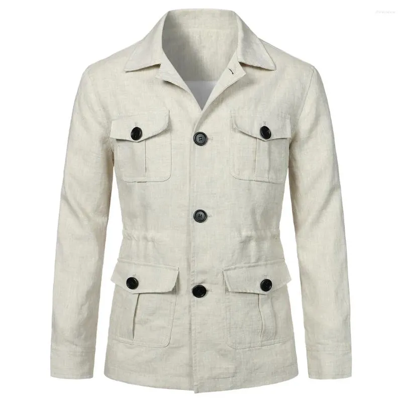 EMPORIO ARMANI 10's カウレザージャケット サファリジャケット ヴィンテージサファリジャケットメンズ を￥4,167 | DHgate