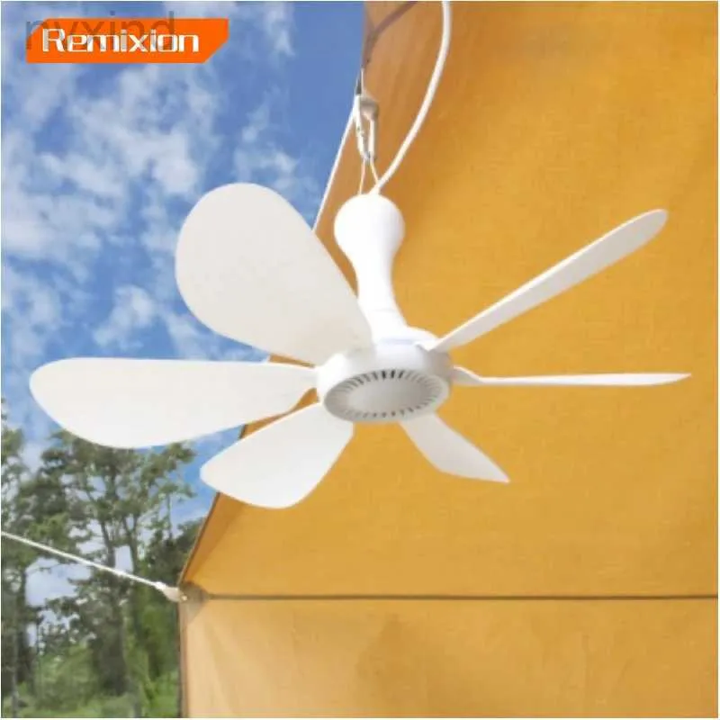 Fans With Roping Electric fan silent 6-blade USB-powered ceiling fan with hand rope ...