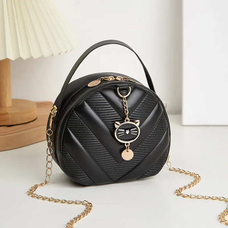 ショルダーバッグ・ポシェット ^MUCENT^ Pouch Gift Cats Double Line Eyelet Leather Shoulder MUSINSA | MUCENT [Pouch Gift] Cats Double Line Eyelet