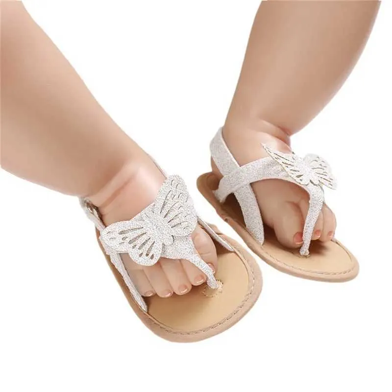 Adorable Butterfly Baby Girl Sandals Soft Soles Summer Princess