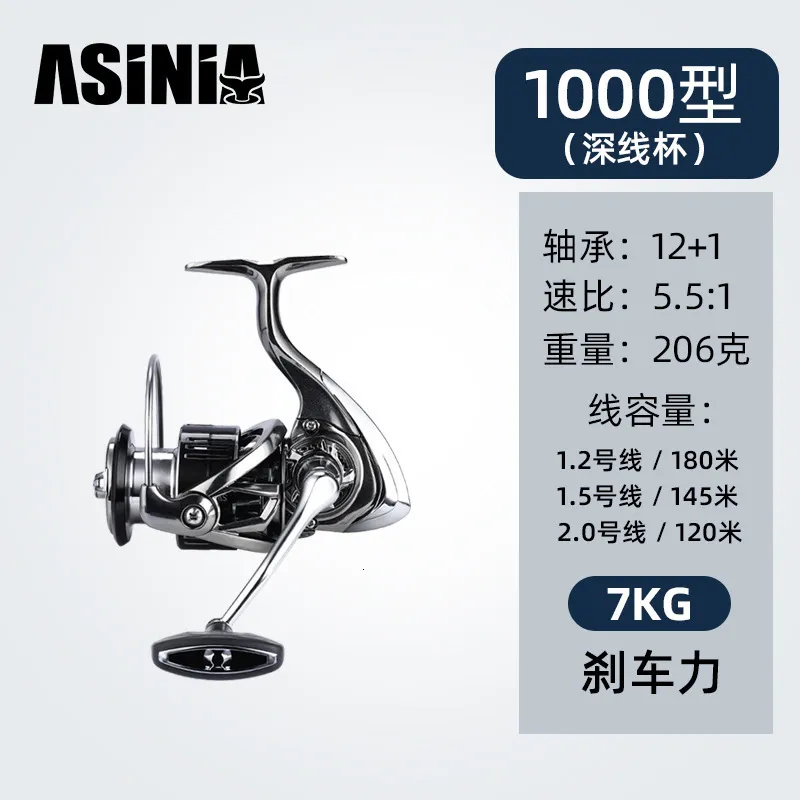 High Speed Spinning Reel: Precision Crafted All Metal... 