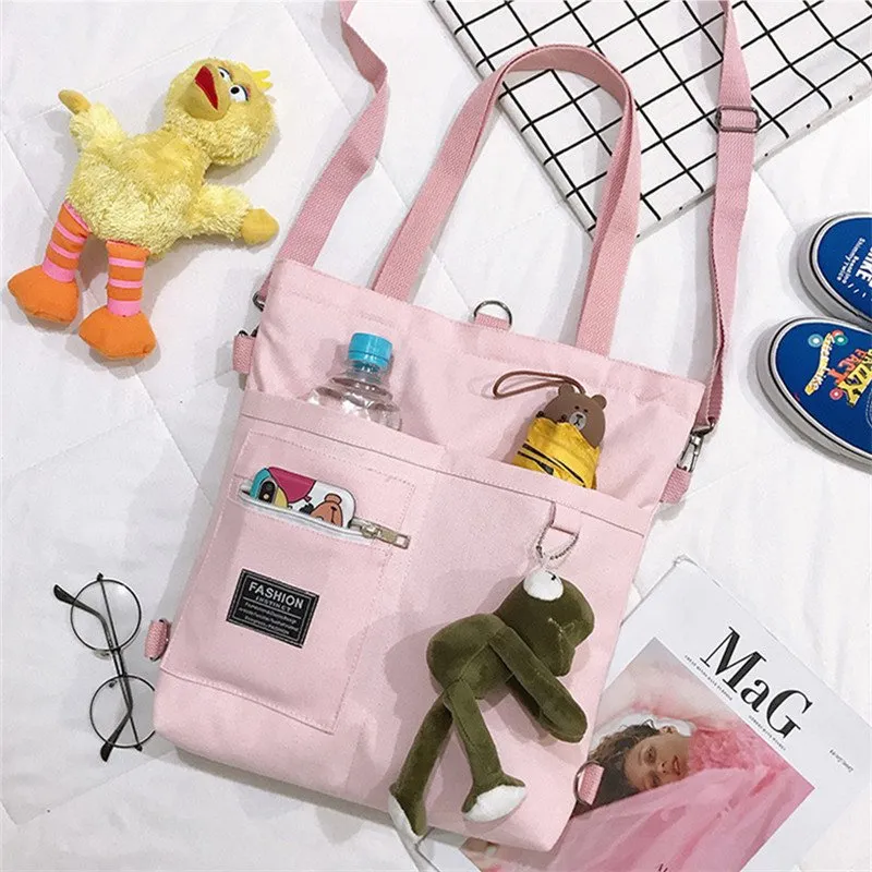 Canvas Tote Korean Bag Fashion Korean Canvas Tote Bag Canvas Tote