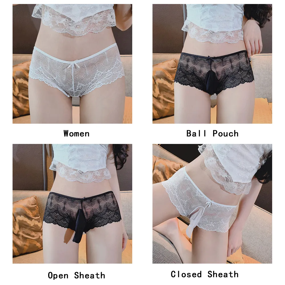 Sheer Penis Sheath Boxer Briefs – Unisex Underwear, Breathable, One Size 5 thumbnail image