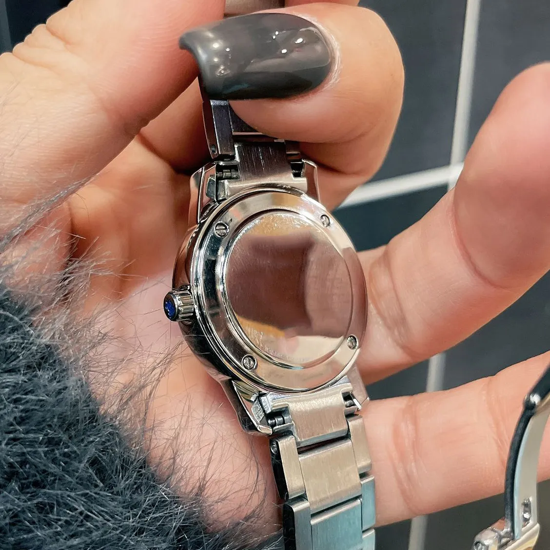 Quartz women watch with 28 mm dial diameter and mineral  display picture 1
