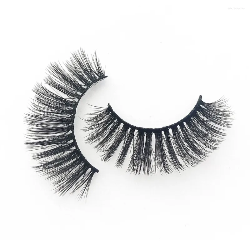 Fluffy Natural Mixed Grafted False Eyelashes For Alopecia Perfect For