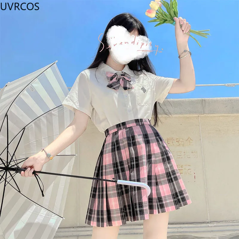 Plaid Flared Skirt Description Harajuku Mini Skirt: High Waist