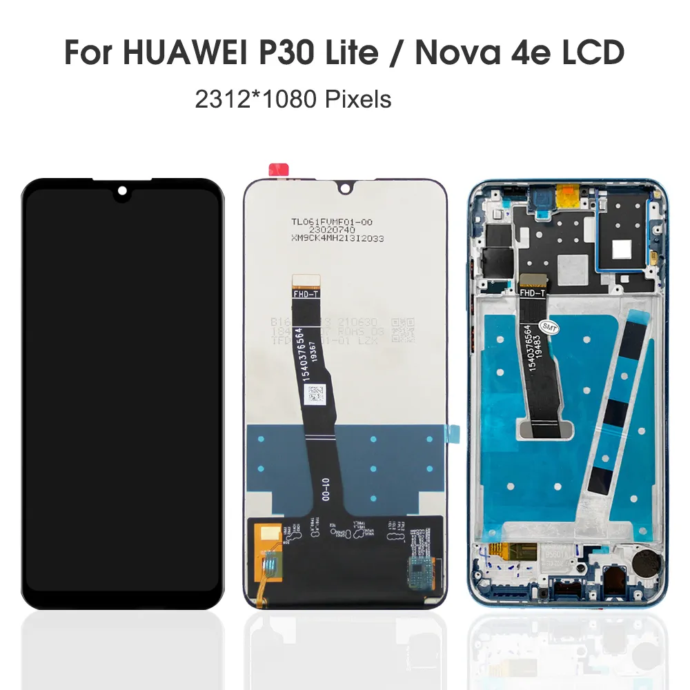 HUAWEI P30 Lite Nova 4E LCD Display Touch Screen Digitizer