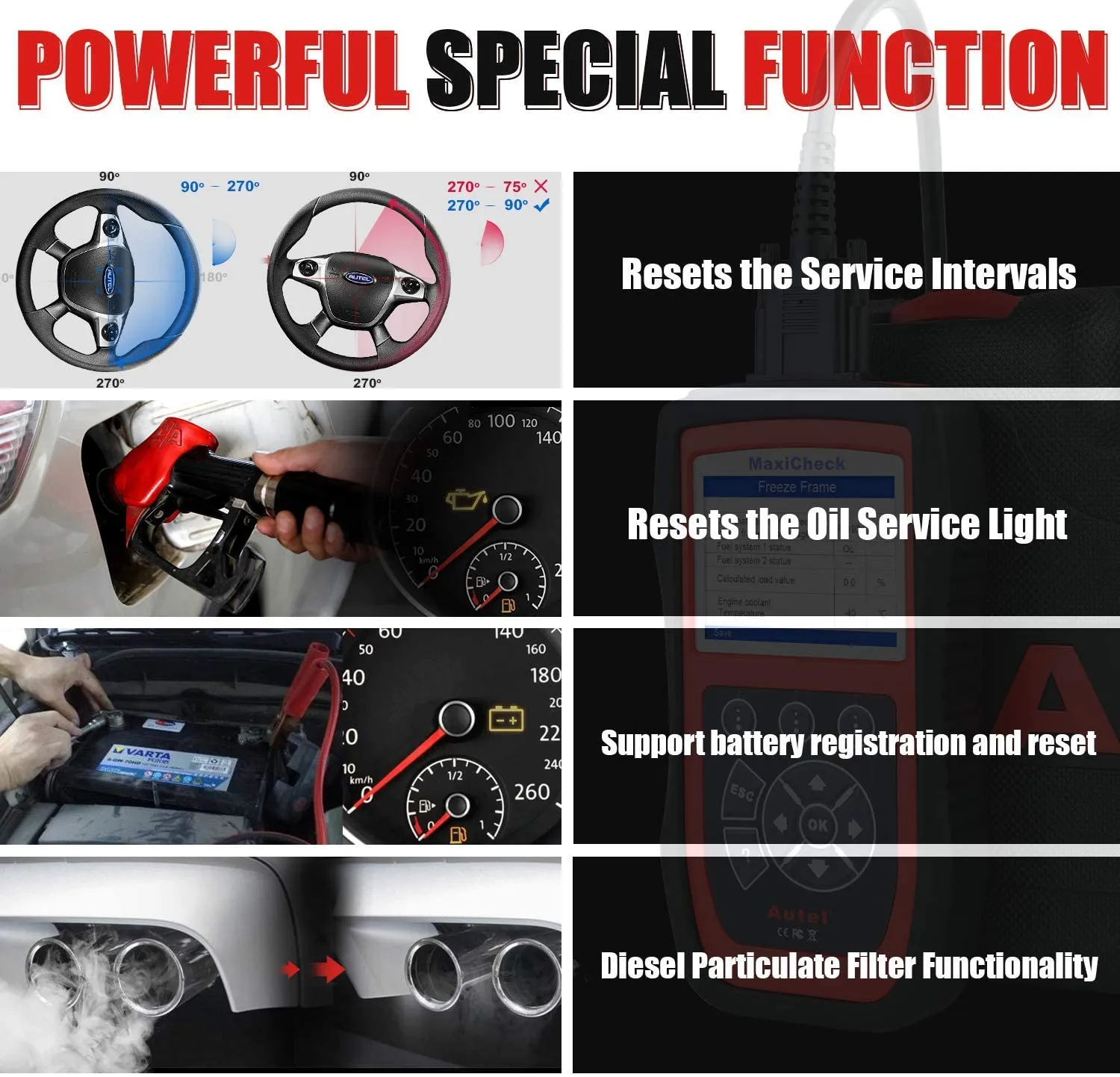 Autel MaxiCheck PRO ABS Auto Bleed & OBD2 Diagnostic Scanner