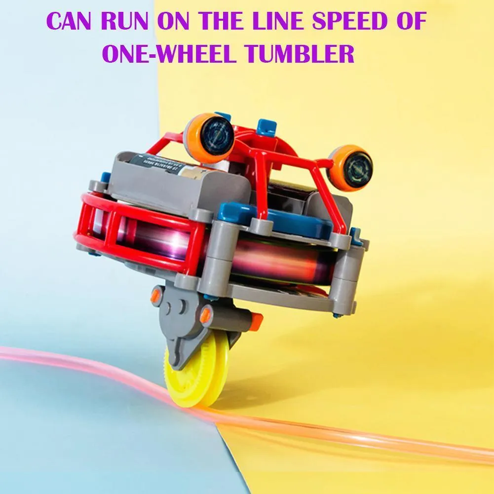 RC Robot Toy Self-Balancing Tumbler Unicycle with Gyro Wheel Toy