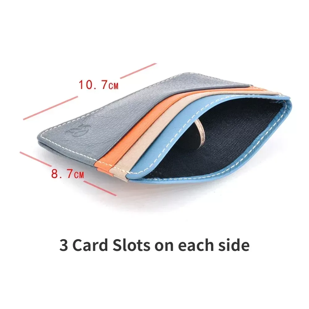 DHgate.com:Genuine Leather Card Wallet | 7-Slot Ultra-Slim
