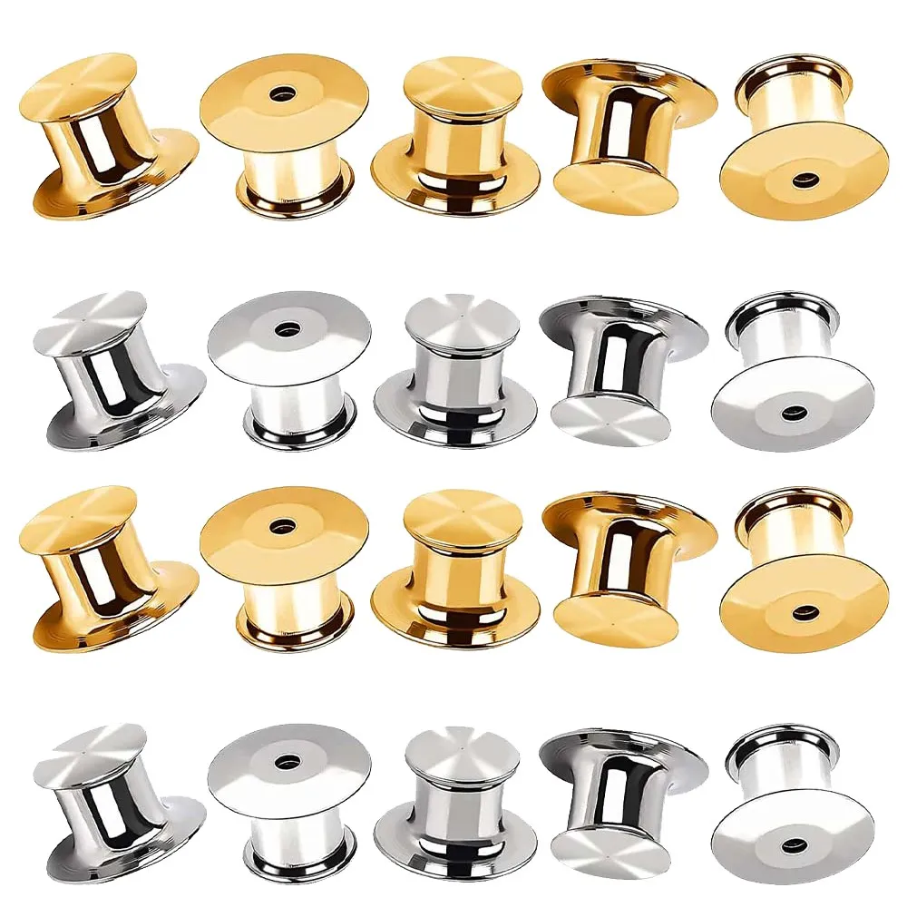 Metal Locking Pin Backs Brooch Backing Clasps... From Dhmallqueen, $27. ...