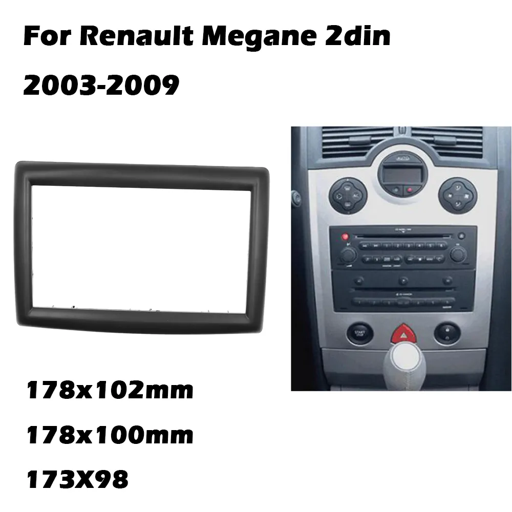 Car Fascia Dash Mount, 7in 2Din Car Stereo Radio Mounting Frame - View #4