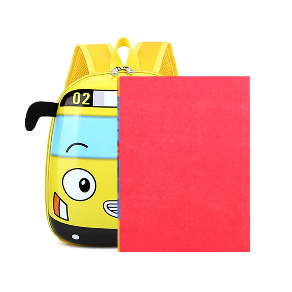 3D Cartoon Bus Kids Backpack, Unisex Toddler Travel... From ...