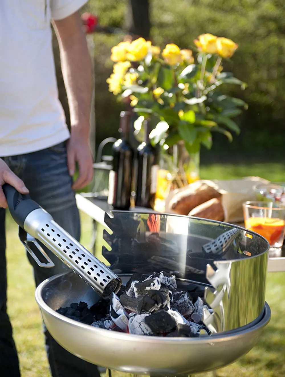 DHgate Electric Charcoal Grill Lighter for Safe BBQ and Kamado Grilling Your BBQ Tool Solution Home Garden