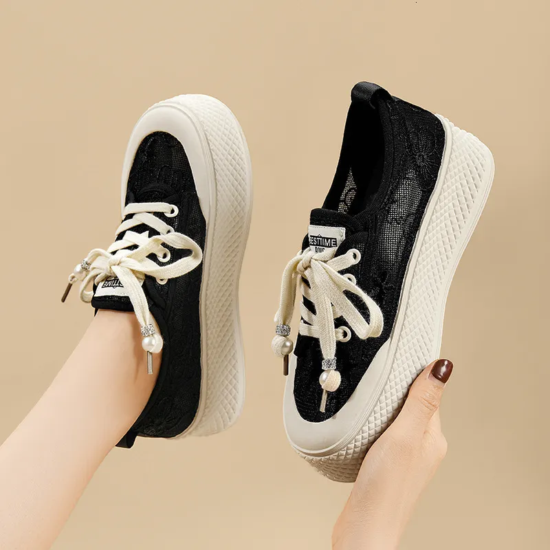 Breathable Mesh Flower Women's Casual Shoes Lightweight Summer Style,  Shop Now!