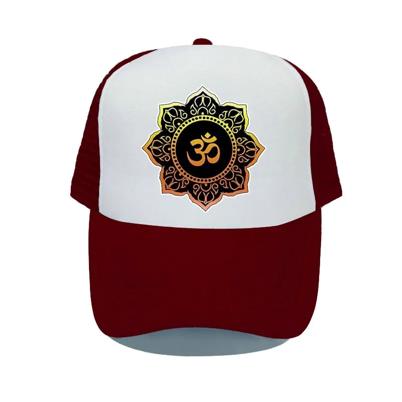 Aum Om Ohm Embroidered Baseball Cap – Adjustable Cotton Dad Hat For Men & Women - View #3