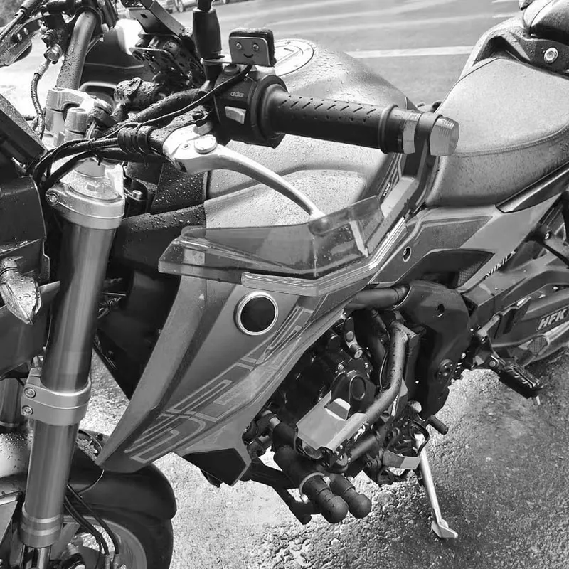 DHgate.com:Universal Motorcycle Handguard Grips with Windshield Shield ...