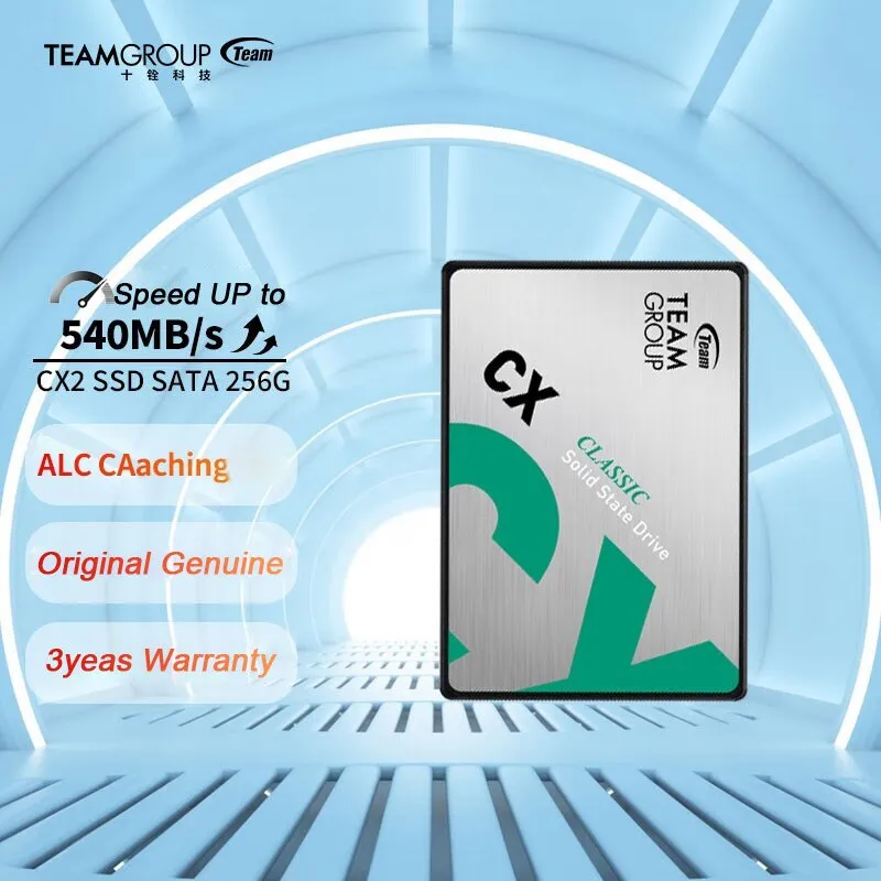 Team Group CX2 2.5 inch SATA III Internal Solid State Drive 256GB