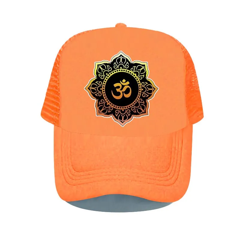 Aum Om Ohm Embroidered Baseball Cap – Adjustable Cotton Dad Hat For Men & Women