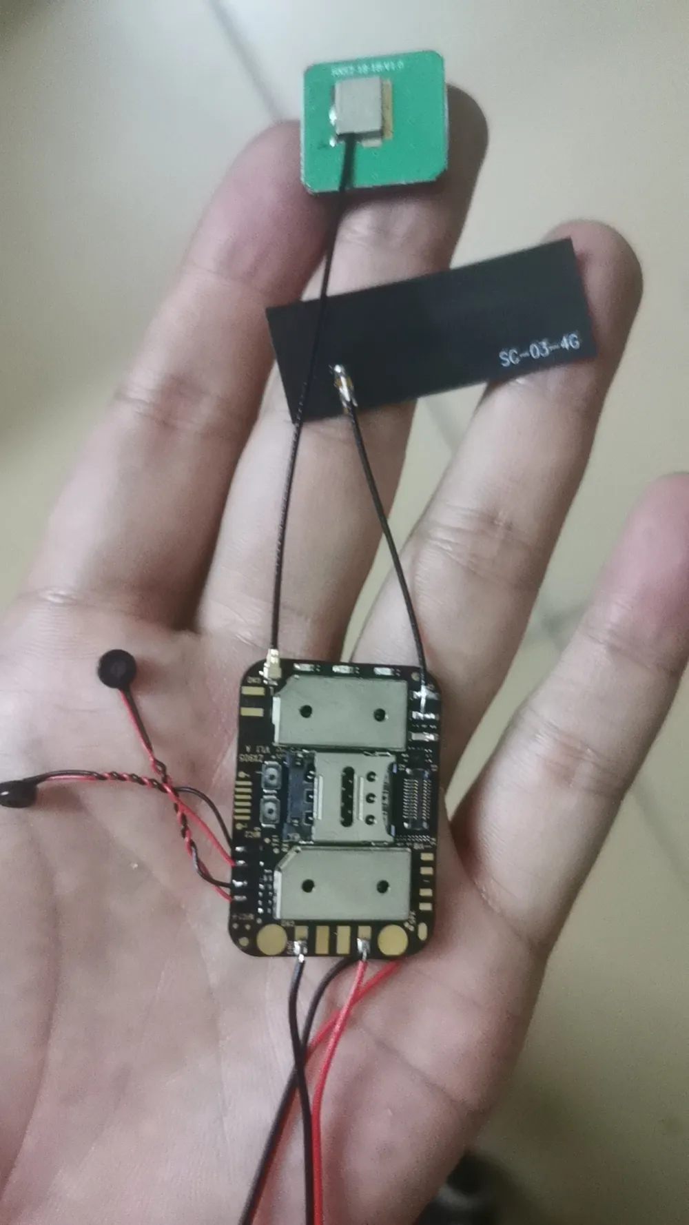 ZX908 Motherboard GPS Tracker - Mini, Battery Life >96H