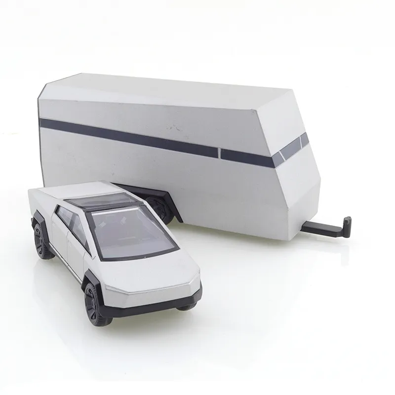 XCartoy carss 1/64 Scale Die Cast Tesla Cybertruck with
