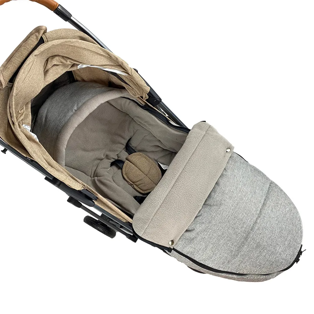 Baby Stroller Sleep Bag Windproof Cover For babyzen yoyo yoyaplus Bilateral Zipper Warm Footmuff Sock Baby Stroller Accessories