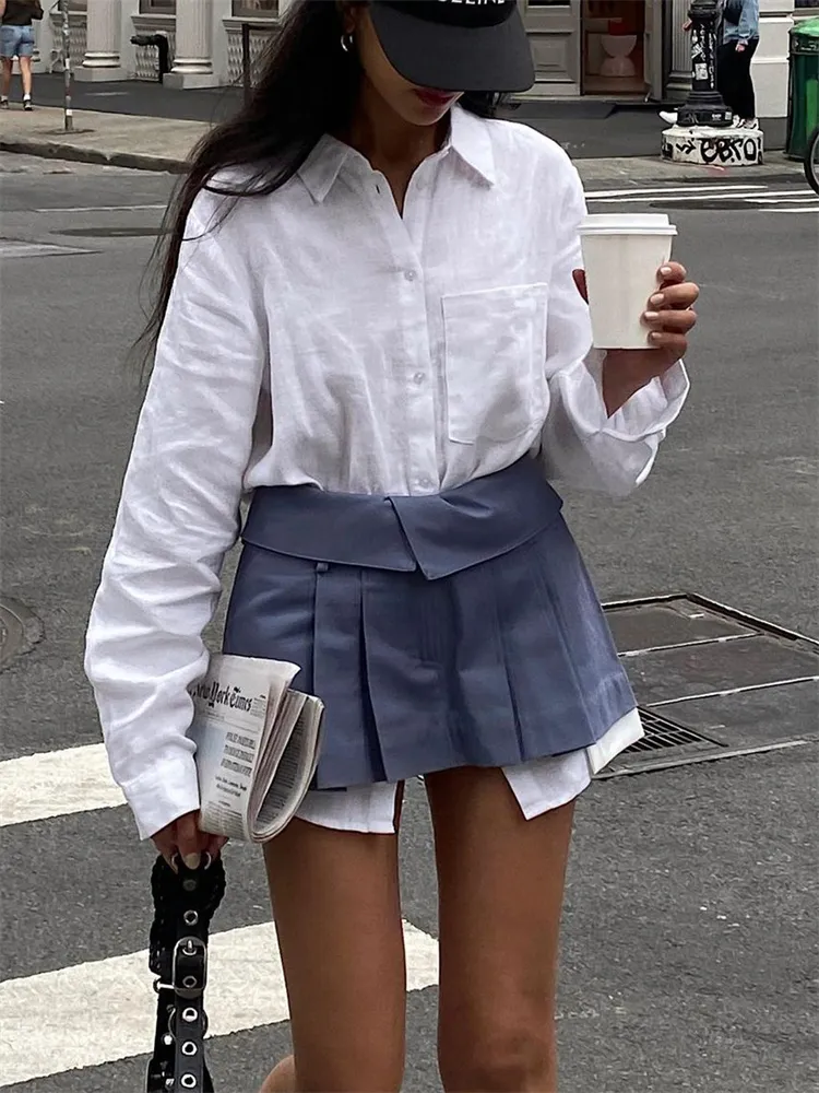 【Anyone more】Hiyo Pleated Mini Skirt Pants Amazon.com: XUNZOO Women Girl Stretch Elastic High Waist