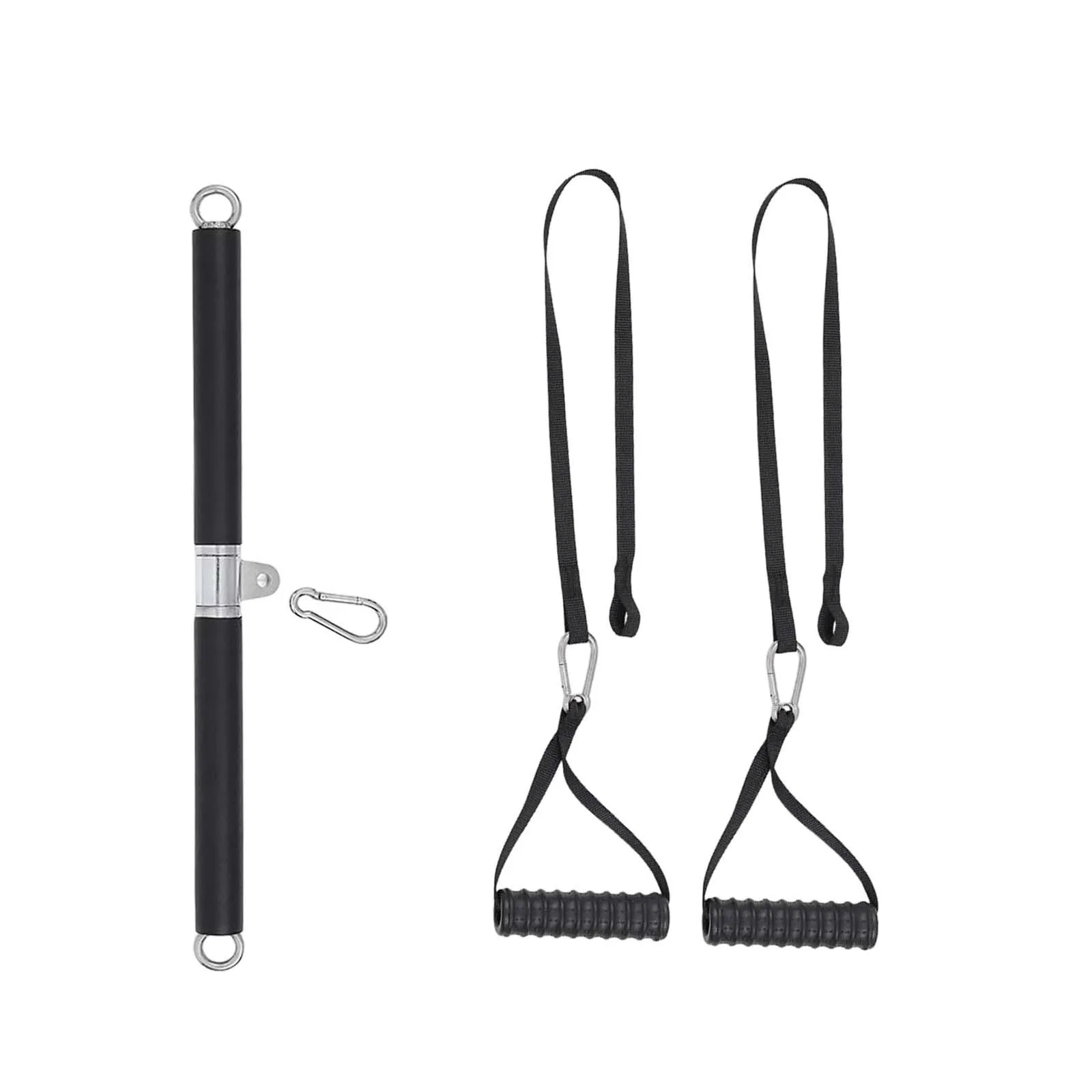 KYLIN SPORT Pull Up Handles Fitness Strap Heavy Duty Cable Machine
