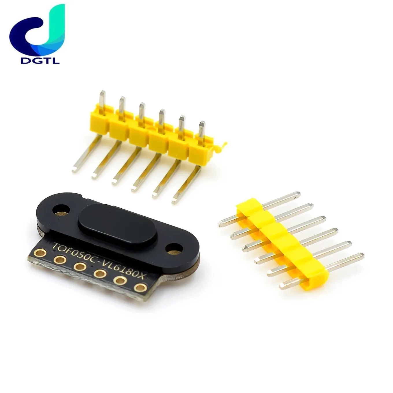 3x VL53L0X Time-of-Flight Entfernungssensor – I2C Breakout Board, Bis Zu 2 M Reichweite