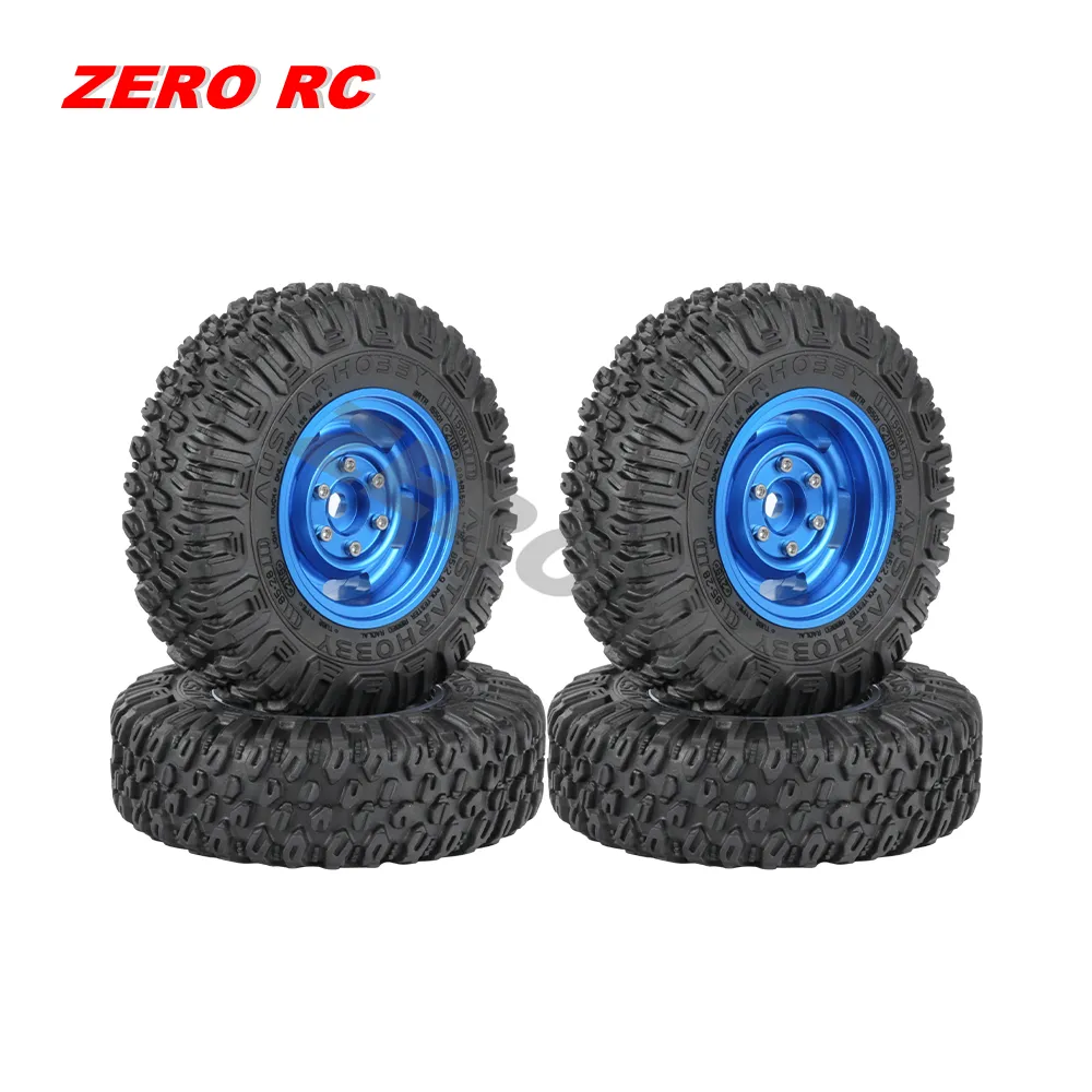 Classic Metal 1.55 Beadlock Wheel Rim with 85mm 90mm 95mm Soft Tires ...