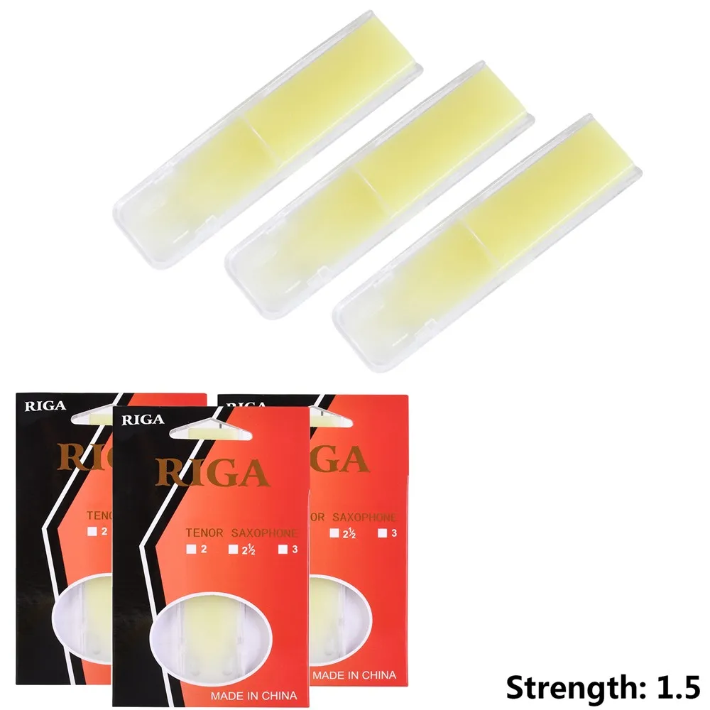 DHgate.com:3-Pack Premium Resin Saxophone Reeds for Tenor Sax (1.5/2.0 ...