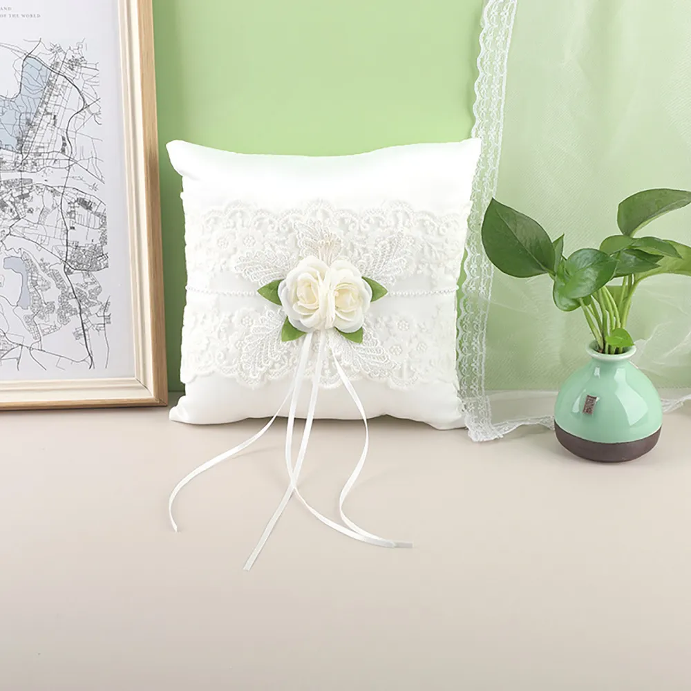 Wedding Ceremony Ring Pillow \u0026 Flower Girl Basket Set: Elegant Bridal Party  Decor With Rustic Charm From Ddmydec, $108.69 | DHgate.Com, image size:1000x1000