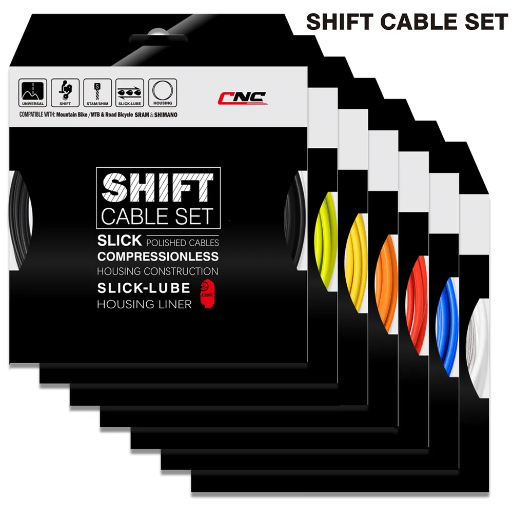 Bike Shifter Cable Housing Kit Precision CNC Wire Set For MTB And